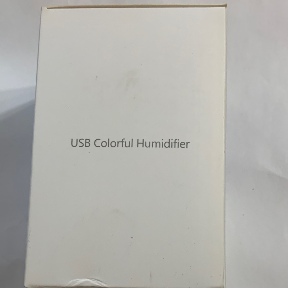Humidifier with LED Light - White - Picture 2 of 3